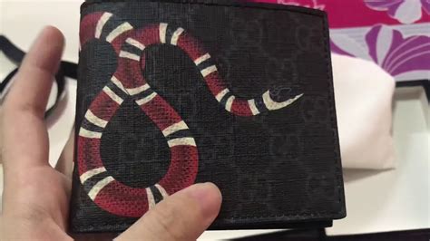 gucci kingsnake wallet replica|gucci wallet snake cheap.